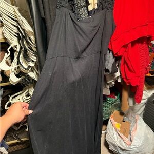 Zara black dress